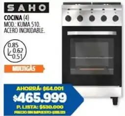 Casa del Audio Saho cocina oferta
