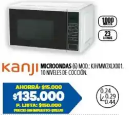 Casa del Audio Kanji microondas oferta