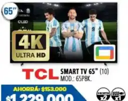 Casa del Audio Tcl smart tv 65" oferta