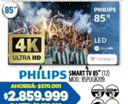 Casa del Audio Philips smart tv 85" oferta