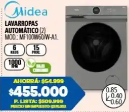 Casa del Audio Midea lavarropas automático oferta