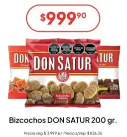 Hergo Don satur bizcochos oferta