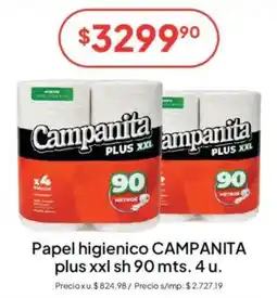 Hergo Campanita papel higienico plus xxl oferta