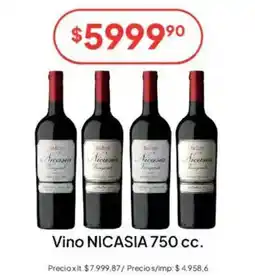 Hergo Nicasia vino oferta