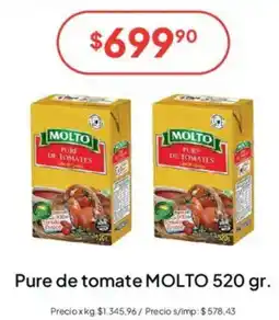 Hergo Molto pure de tomates oferta