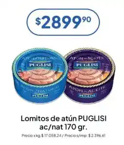 Hergo Puglisi lomitos de atún oferta