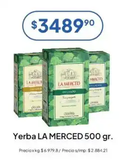 Hergo La merced yerba oferta