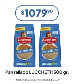 Hergo Lucchetti pan rallado oferta
