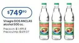 Hergo DOS ANCLAS vinagre alcohol oferta