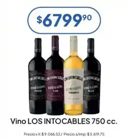 Hergo Los intocables vino oferta