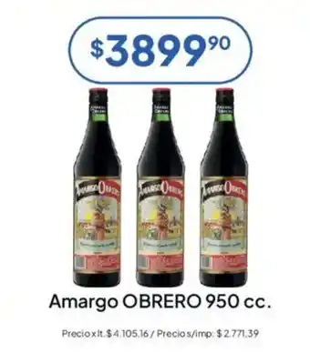 Hergo Amargo Obrero oferta
