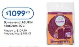 Hergo Asurin bolsas residuos oferta