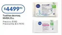 Hergo Nivea toallitas desmaquillantes oferta