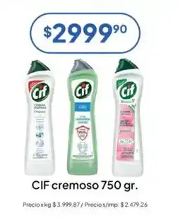 Hergo Cif cremoso oferta
