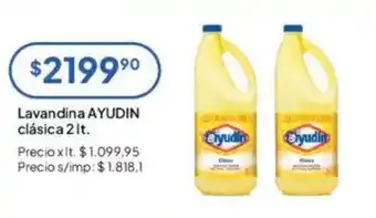 Hergo Ayudin lavandina clasica oferta