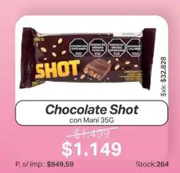 Ferniplast Chocolate Shot con Maní oferta
