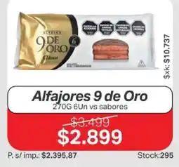 Ferniplast Alfajores 9 de Oro oferta