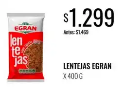 Super MAMI Egran lentejas oferta