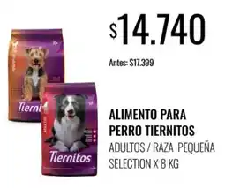 Super MAMI Tiernitos alimento para perro adultos raza pequeña selection oferta
