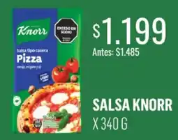 Super MAMI Knorr salsa tipo casera pizza oferta