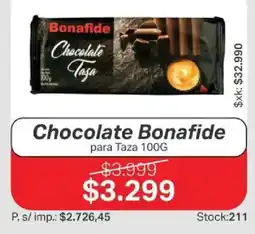 Ferniplast Bonafide chocolate para taza oferta