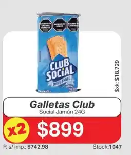 Ferniplast Club social galletas oferta