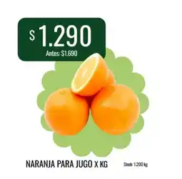 Super MAMI Naranja para jugo oferta