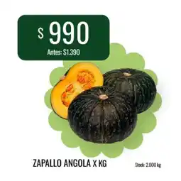 Super MAMI Zapallo angola oferta