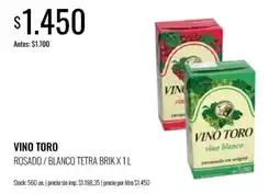 Super MAMI Vino toro vino blanco oferta