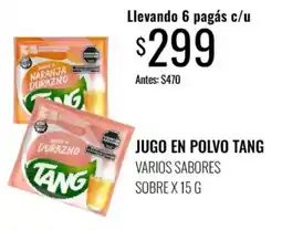 Super MAMI Tang jugo en polvo varios sabores oferta