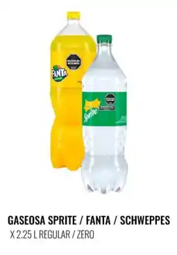 Super MAMI Gaseosa sprite / fanta / schweppes oferta