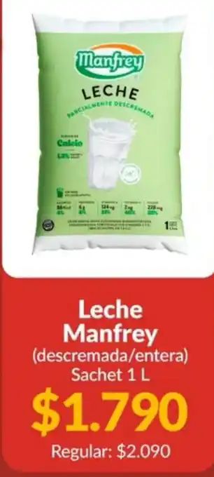 Supermercados Aiello Manfrey leche oferta