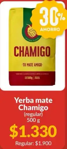 Supermercados Aiello Chamigo yerba mate oferta