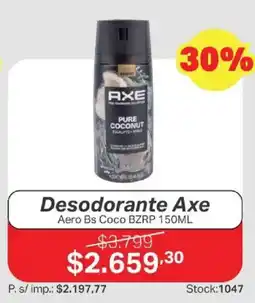 Ferniplast Axe desodorante aero coco oferta