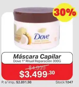 Ferniplast Dove máscara capilar oferta