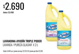 Super MAMI Ayudín lavandina triple poder oferta