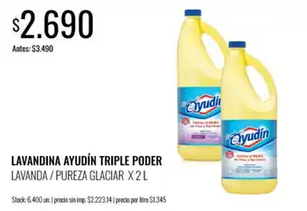 Ayudín lavandina triple poder