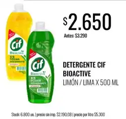 Super MAMI Cif detergente bioactive oferta