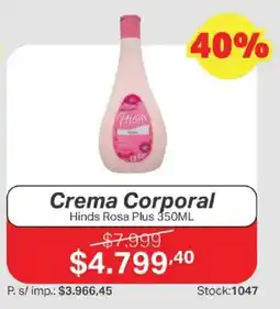 Ferniplast Hinds crema corporal oferta