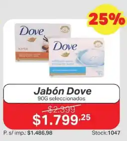 Ferniplast Dove jabón oferta