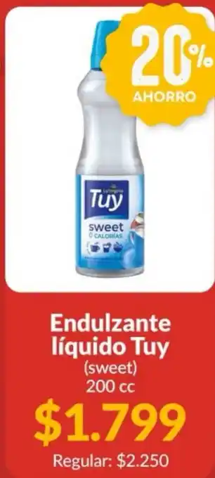 Tuy endulzante líquido