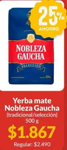 Supermercados Aiello Nobleza Gaucha yerba mate oferta