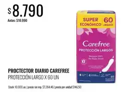 Super MAMI Carefree protector diario proteccion largo oferta