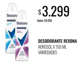 Super MAMI Rexona desodorante aerosol oferta