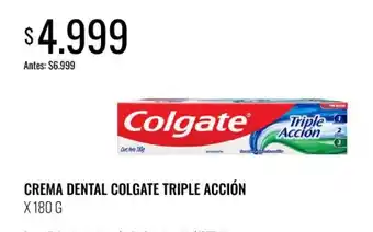 Super MAMI Colgate crema dental triple acción oferta