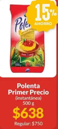 Supermercados Aiello Polenta instantánea oferta