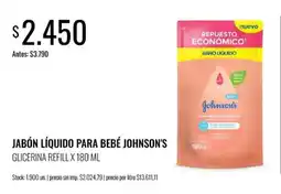 Super MAMI Johnson's jabón líquido para bebé oferta
