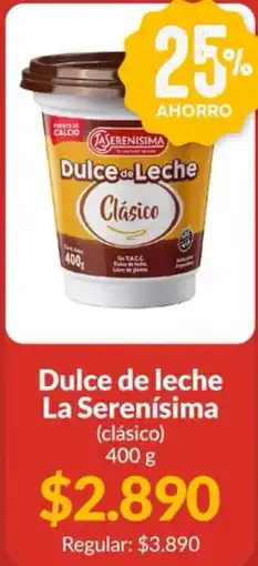 Supermercados Aiello La serenisima dulce de leche clásico oferta