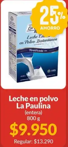Supermercados Aiello La paulina leche en polvo instantánea oferta