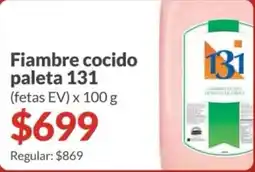Supermercados Aiello 131 fiambre cocido paleta oferta